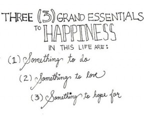 happiness