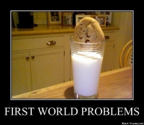 1st world problems
